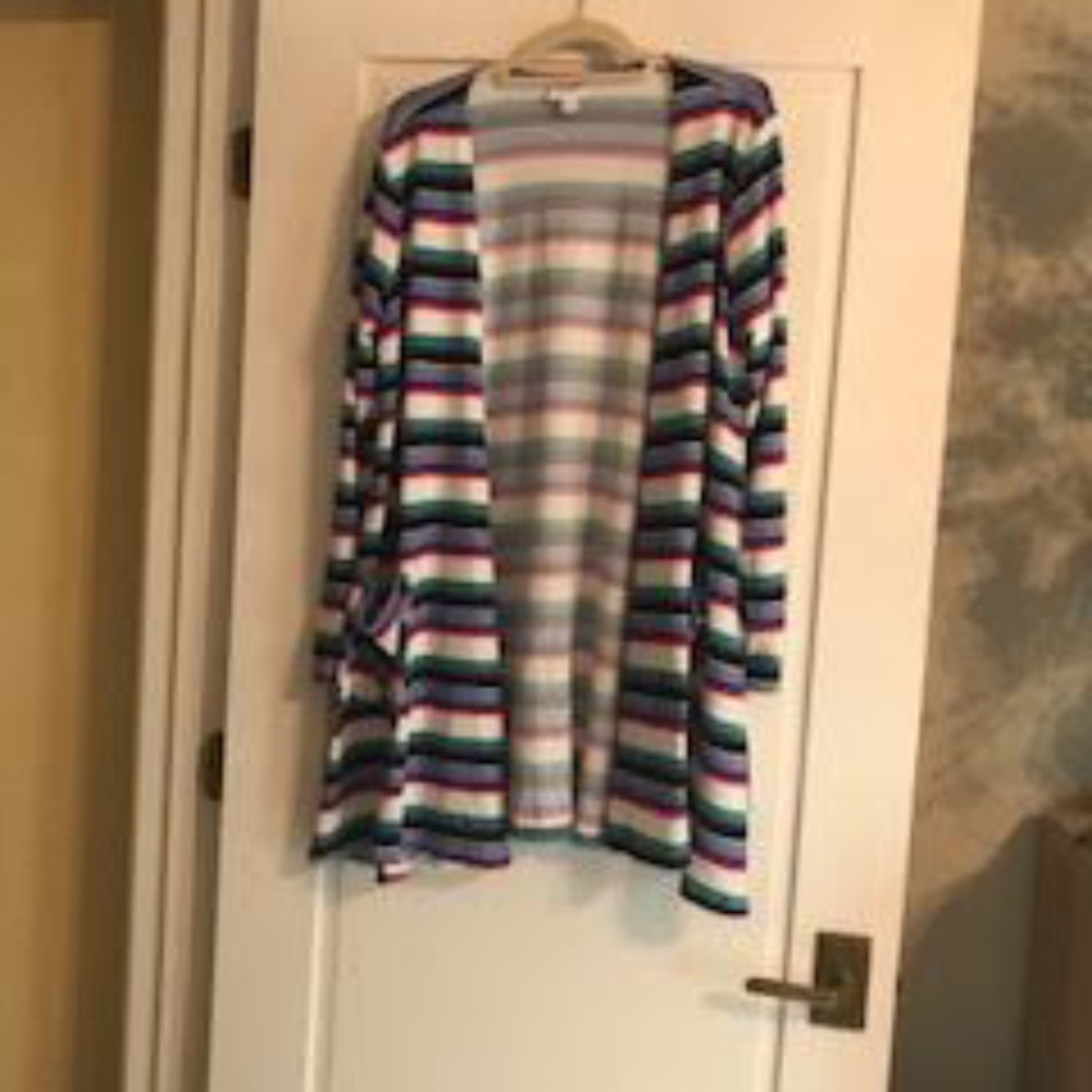 LuLaRoe Caroline Cardigan Size L